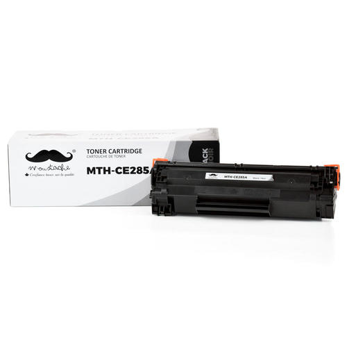 Compatible HP 85A CE285A cartouche de toner noire Moustache