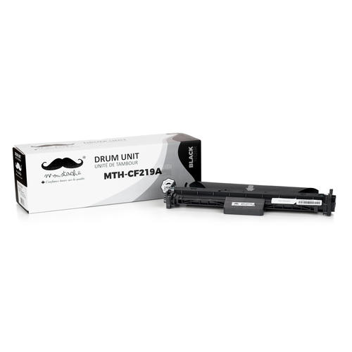 Compatible HP 19A CF219A tambour noire - avec puce- Moustache